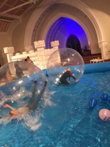 Carnival Zorb Pool