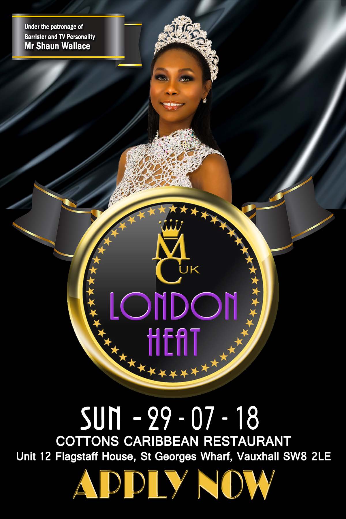 Miss Caribbean UK London Heat