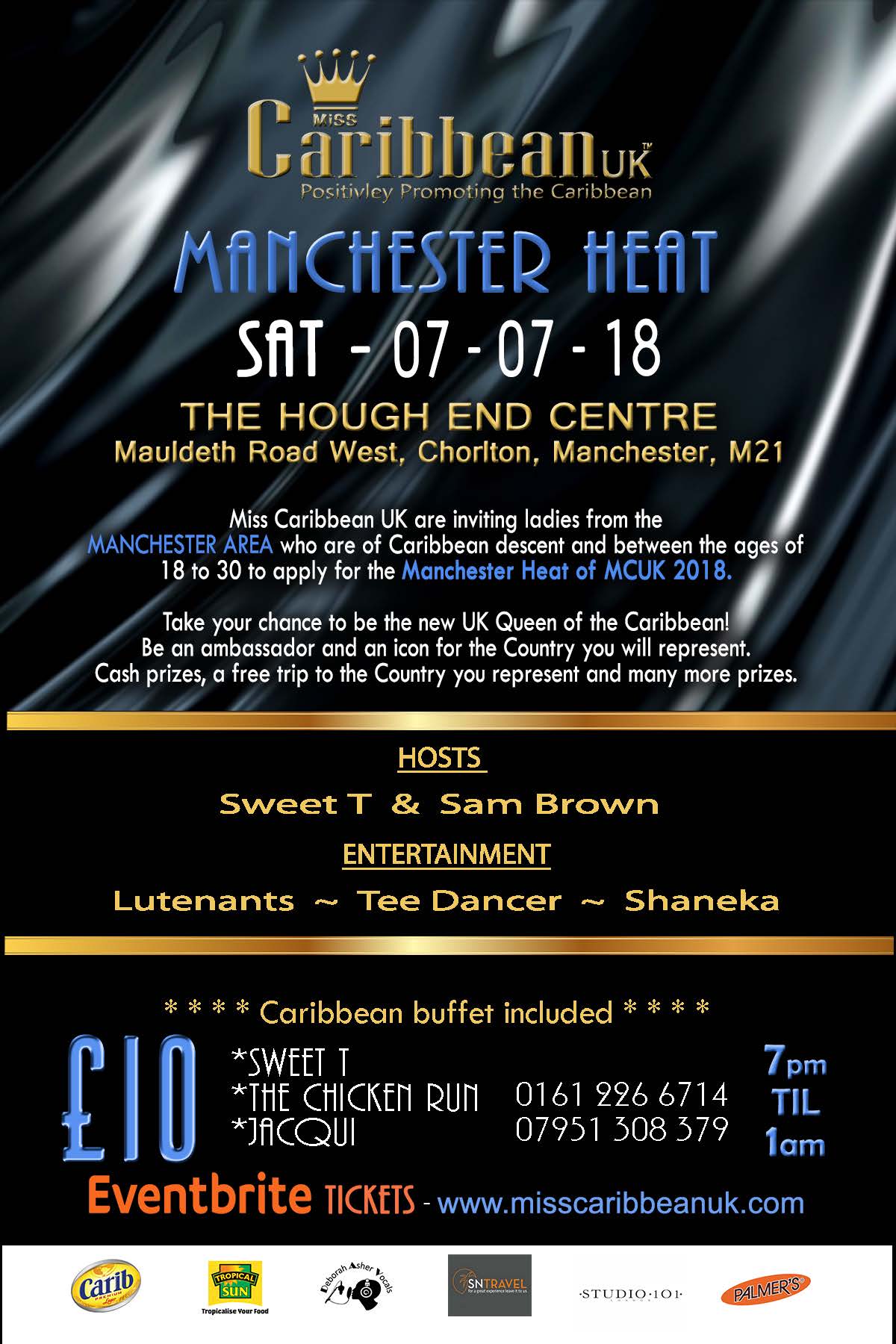 Miss Caribbean UK Manchester Heat