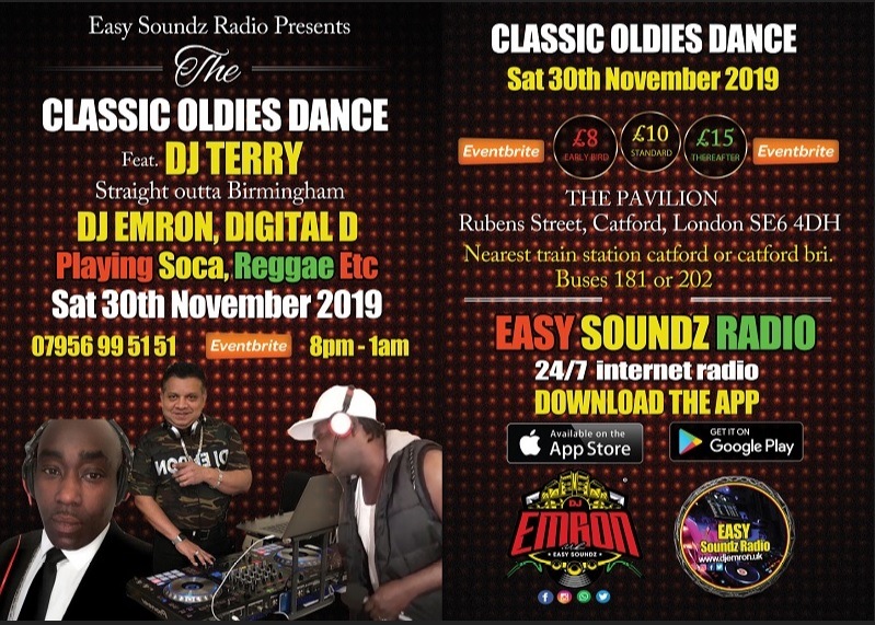 Oldies Dance Flyer Nov 2019