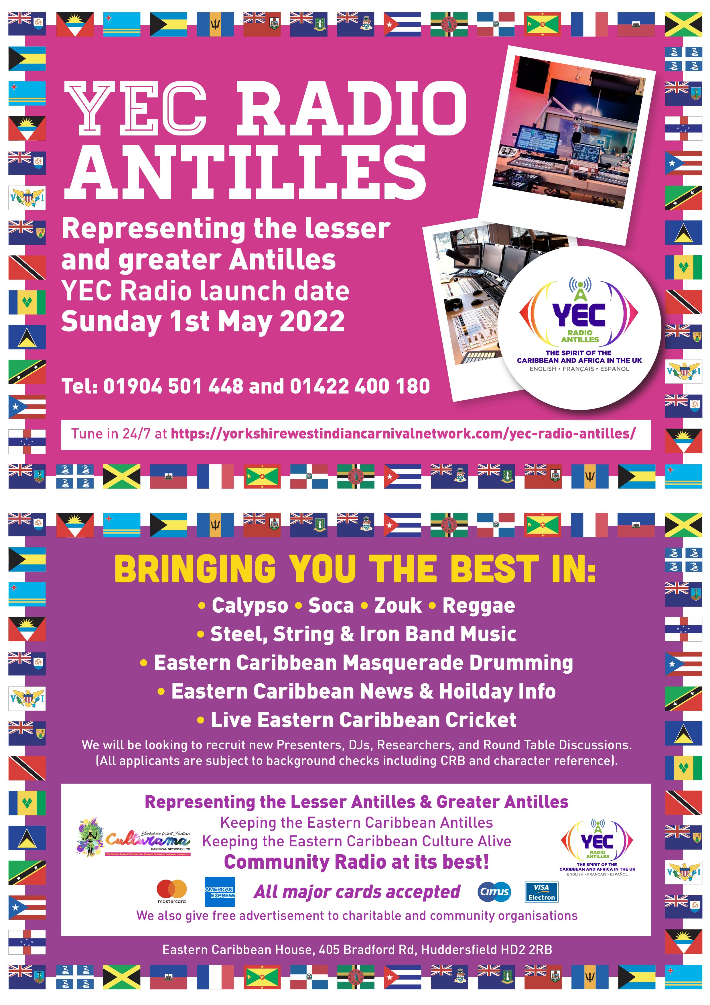 YEC Radio Antilles Poster 2022