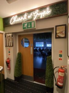 Grappolo Restaurant Chianti Sign