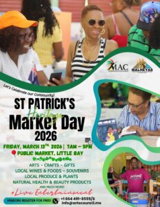 Montserrat St Patrick's Day 2026 Market