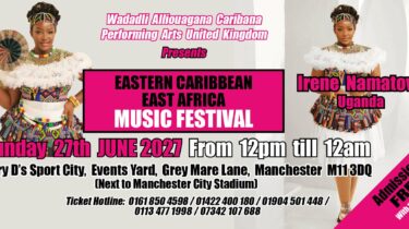 Irene Namatovu Eastern Caribbean East Africa Music Festival 2027